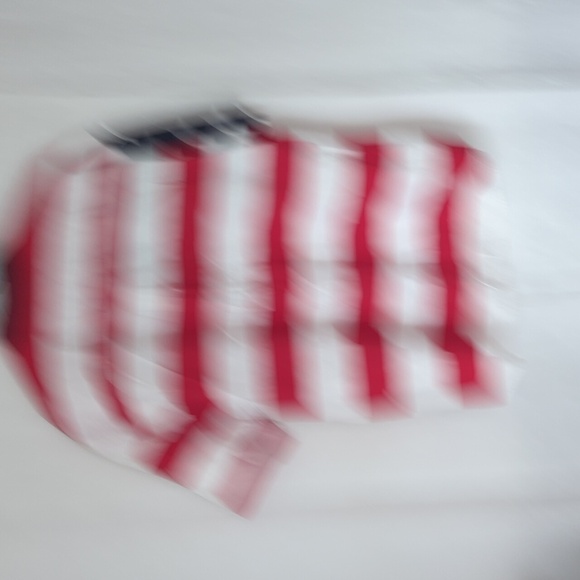 Sun River Americana Flag Short Sleeve Button Up Size Large - Picture 4 of 4